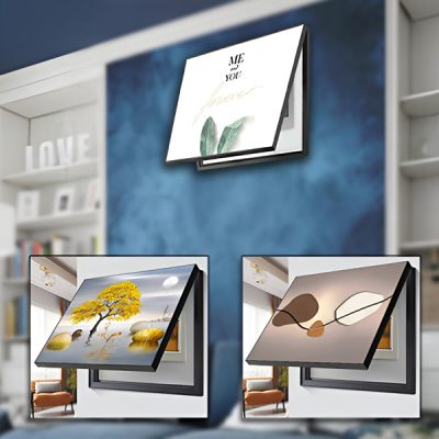 Dekoratives Gemälde für die Abdeckung eines Schaltkastens (30x40cm) | DECOFRAME