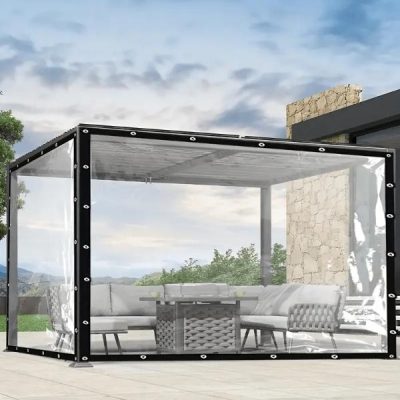 Terrassenabdeckung - Aufbau in 5 Minuten, ohne Bohren | COVERKA